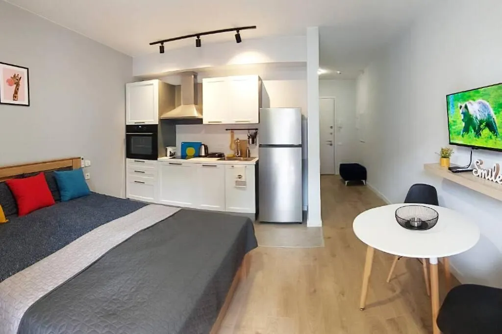Modern Studio Apt On M3 Saburtalo District Tbilisi 0*,